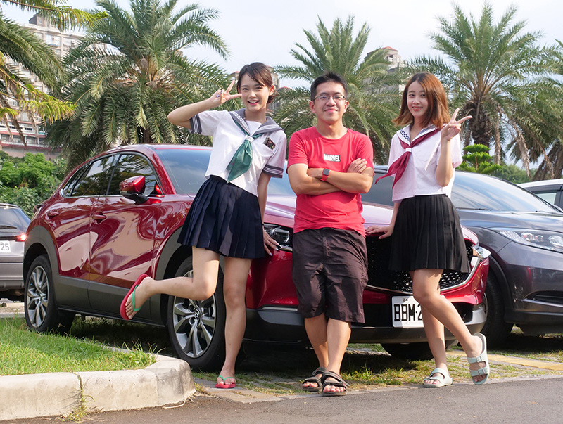 新車第一次載女生去外拍